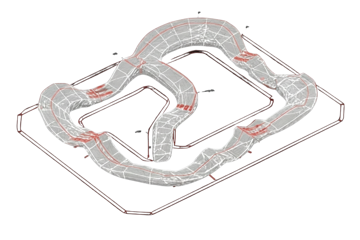 Track wireframe